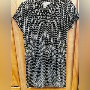 Black & White Pattern Summer Dress